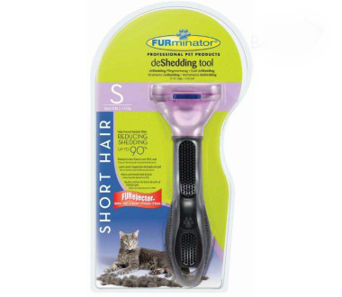 FURminator для кошек маленьких короткошерстных пород Short Hair Small Cat 4 см