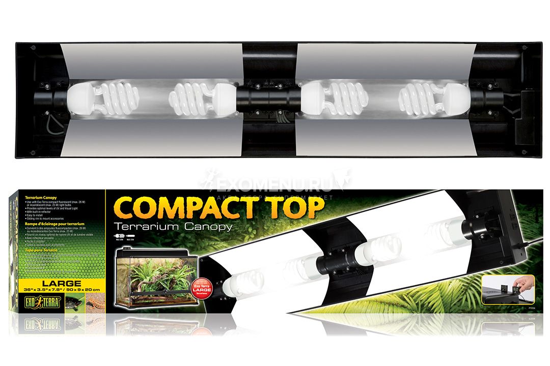 Компактный светильник Compact Top для РТ2609, РТ2611, PT2613 и PT2614