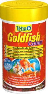 TetraGoldfish Colour корм в хлопьях для улучшения окраса золотых рыб 100 мл
