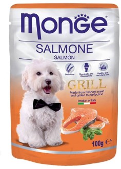 Monge Dog Grill Pouch паучи для собак лосось 100г