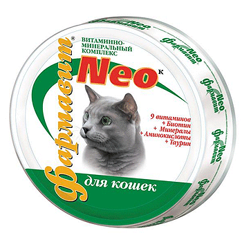 NEO Фармавит для кошек 60 таблеток