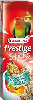 VERSELE-LAGA палочки для средних попугаев Prestige с экзотическими фруктами 2х70 г