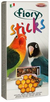 FIORY палочки для средних попугаев Sticks с медом 2х60 г
