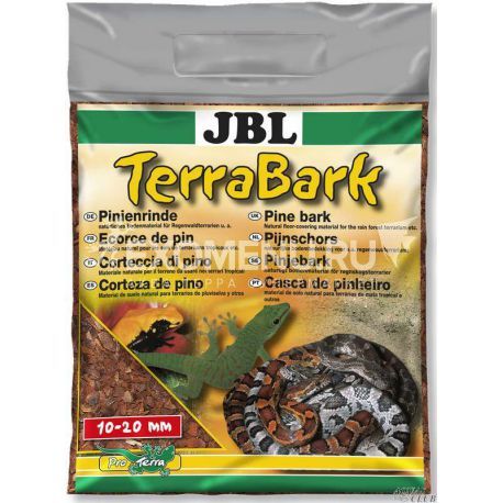 JBL TerraBark - Донный субстрат из коры пинии, гранулы 2-10 мм., 20 л.