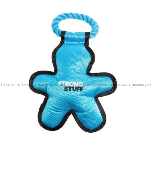 Karlie Strong Stuff игрушка для собак синий человечек