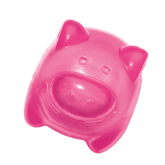 Kong игрушка для собак Сквиз Джелс Свинка
