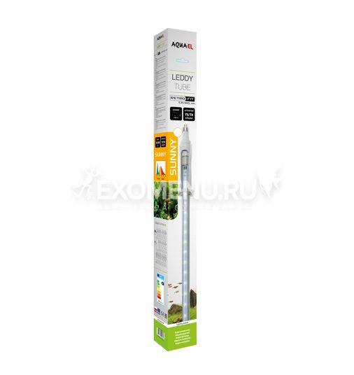 Универсальный светодиодный модуль LEDDY TUBE RETRO FIT Sunny  8 W (T8 1x15W), длина с адаптерами:...