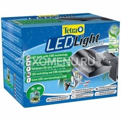 Светильник Tetra LED Light Wave 5 вт, для аквариумов 20-40 л.