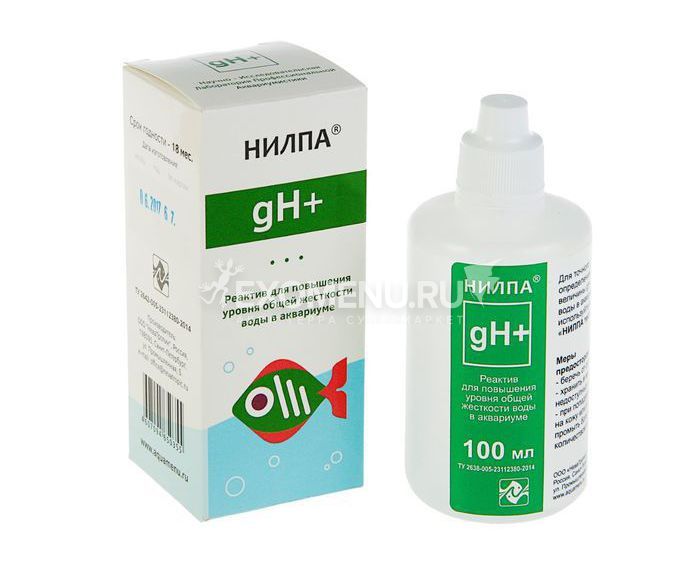 Реактив gH+ реактив для повышения общей жесткости воды