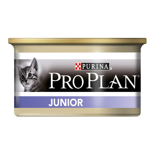 Purina Pro Plan консервы мусс для котят с курицей, Junior Chicken