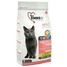 1st Choice Vitality Indoor «Виталити» сухой корм для взрослых домашних кошек (на основе курицы)
