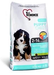 1st Choice Puppy сухой корм для щенков средних и крупных пород (с курицей)