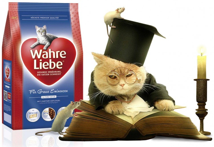 Wahre Liebe Altere сухой корм для стареющих кошек