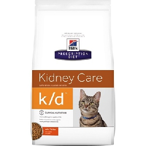 Hill's Prescription Diet k/d Kidney Care сухой диетический, для кошек при профилактике заболеваний почек, с курицей