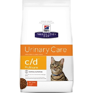 Hill's Prescription Diet c/d Multicare Urinary Care сухой диетический, для кошек при профилактике цистита и мочекаменной болезни (МКБ), с курицей
