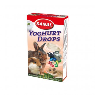 Sanal Yoghurt Drops лакомство для грызунов йогурт 45 г