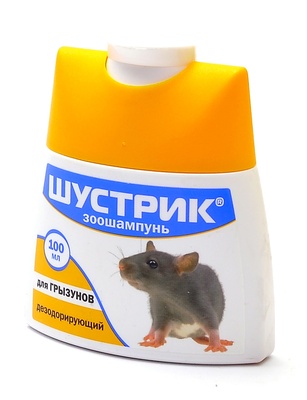 Шустрик шампунь для грызунов дезодорирующий