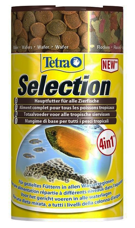 Корм Tetra Selection 250 мл (4 вида корма)