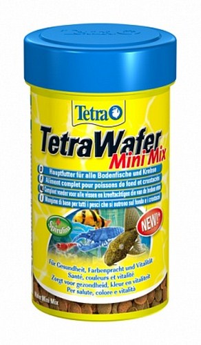 Корм для всех донных рыб Wafer Mini Mix 100 ml