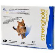 STRONGHOLD капли от глистов и клещей для кошек 2,6-7,5кг