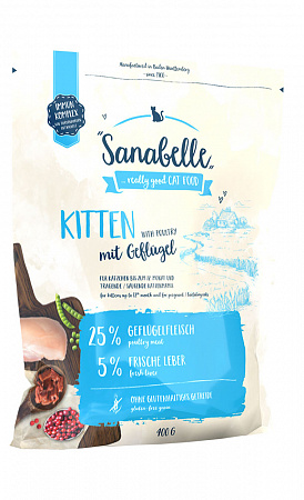 Bosch Sanabelle Kitten корм для котят и беременных кошек