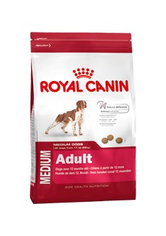 Корм Royal Canin  Medium Adult для взрослых собак средних размеров: 11-25 кг, 1-7 лет