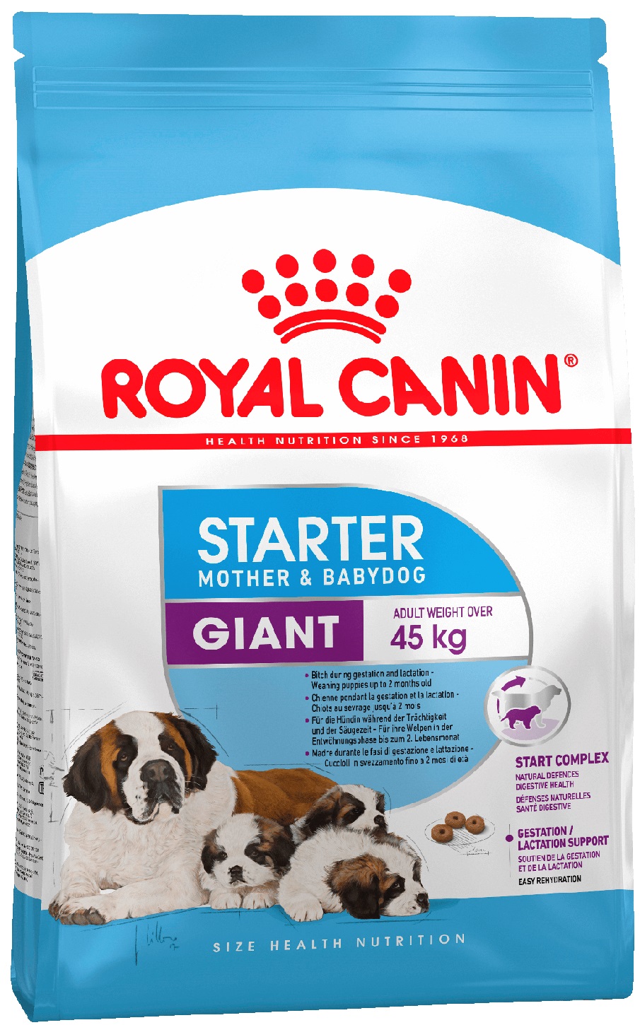 Корм Royal Canin для щенков гигантских пород 3 нед. - 2 мес., беременных и кормящих сук