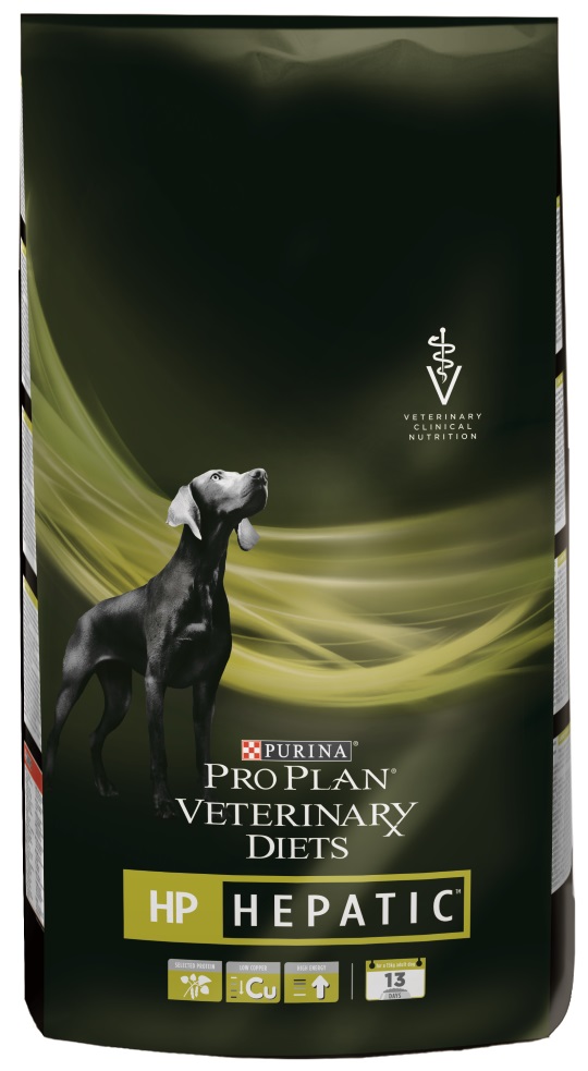 Корм Purina Pro Plan (вет. корма) диета для собак при заболеваниях печени, Diets HP