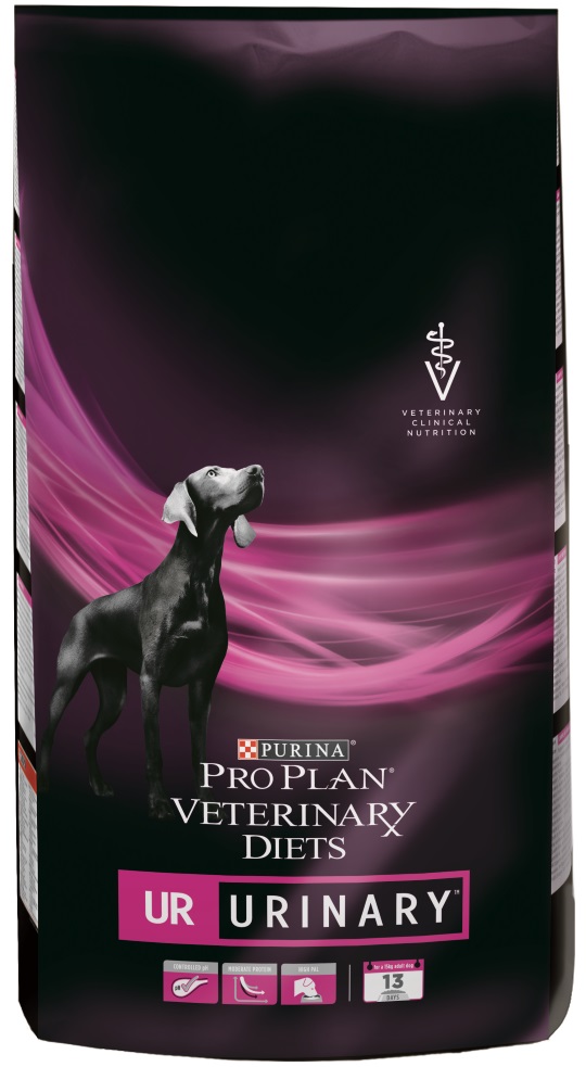 Корм Purina Pro Plan (вет. корма) для собак при мочекаменной болезни, DIETS UR