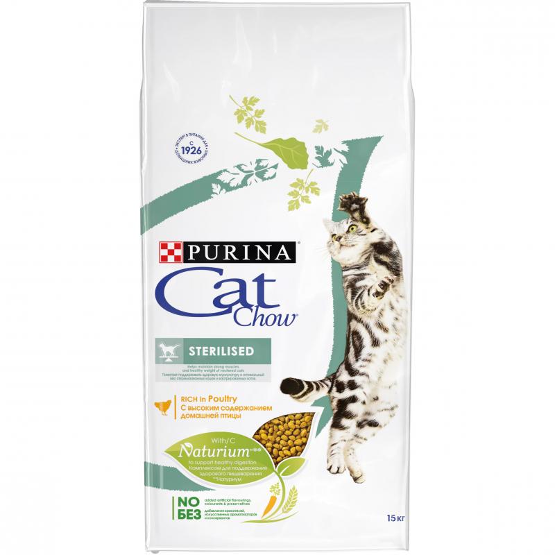 Корм Cat Chow для кастрированных кошек, Special Care Sterilised