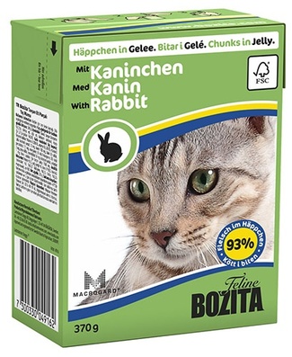 Кусочки в желе для кошек с кроликом