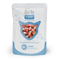 Brit Care Cat Tuna Pouch консервы в пауче для кошек (с тунцом)