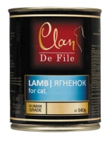 Clan De File консервы для кошек (с ягненком)