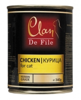 Clan De File консервы для кошек (с курицей)