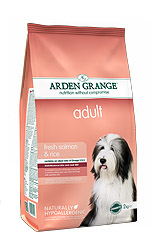 Корм Arden Grange для взрослых собак с лососем и рисом, Adult Dog Salmon&Rice