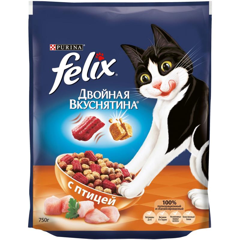 Корм Felix сухой корм для кошек 