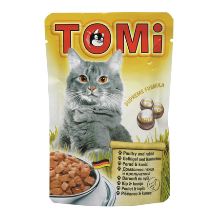 ToMi Консервы для кошек (с птицей и кроликом)