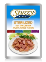 Stuzzy Cat консервы для стерилизованных кошек и кастрированных котов (с индейкой)