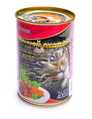 Кусочки в желе для кошек с ягненком