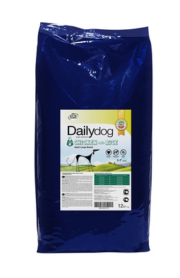 Корм DailyDog для взрослых собак крупных пород с курицей и рисом , ADULT LARGE BREED Chicken and Rice