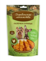 Деревенские Лакомства «Куриные палочки» для собак мини-пород