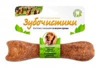 Зубочистики - лакомство со вкусом курицы для собак средних пород