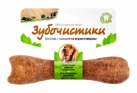 Зубочистики - лакомство со вкусом говядины для собак средних пород