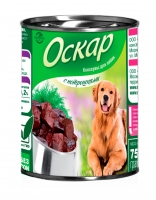 Оскар консервы с потрошками для собак