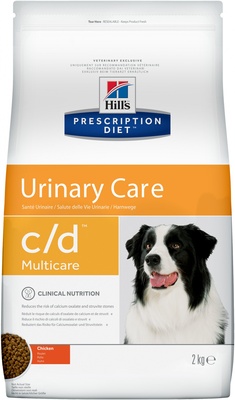 Hill's Prescription Diet c/d Multicare Urinary Care сухой диетический, для собак при профилактике мочекаменной болезни (МКБ), с курицей