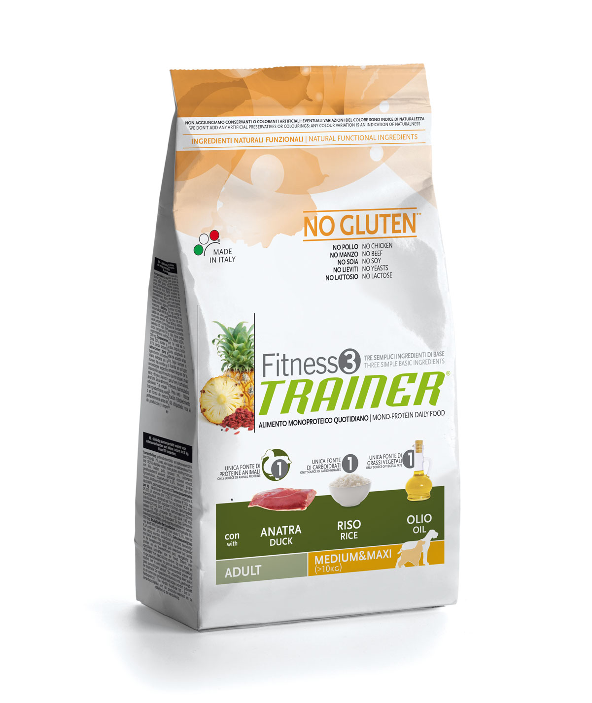 Trainer Fitness  MEDIUM/MAXI средних и крупных пород утка, рис