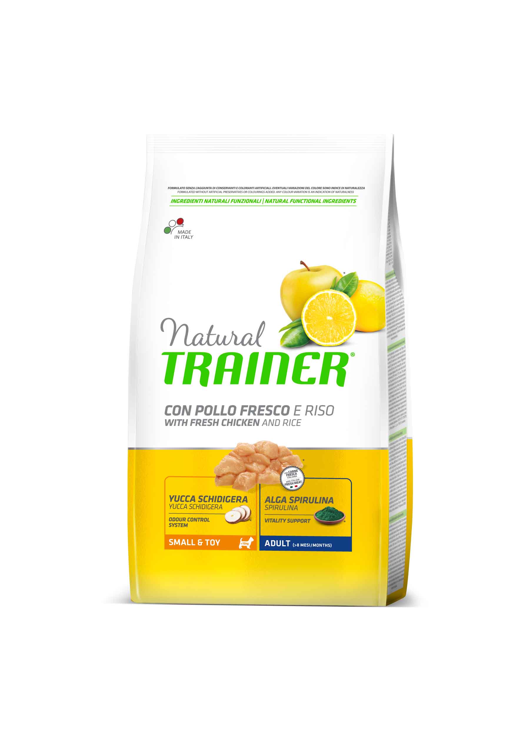 Trainer Natural MINI для собак мелких пород курица, рис
