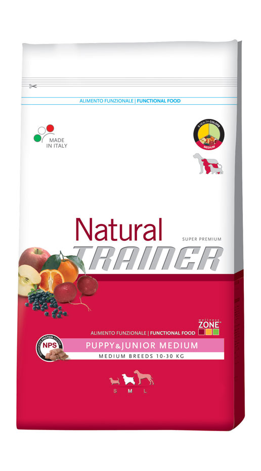 Trainer Natural Puppy/Junior MEDIUM для щенков средних пород