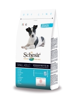 Schesir Dry Line Adult Small Сухой корм для взрослых собак мелких пород (с рыбой)