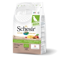 Schesir Bio Сухой корм для взрослых собак средних и крупных пород (с домашней птицей)